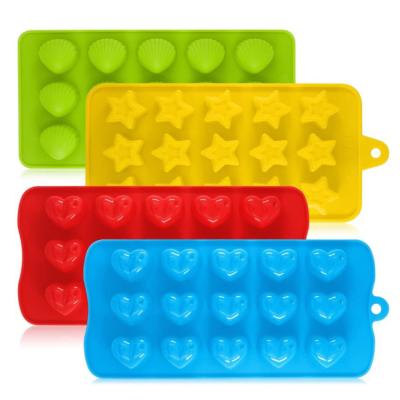 China Viable 4 Packs Non-Stick Baking Molds Ice Cube Trays for Making Cake Cupcake Gummy Ball for sale