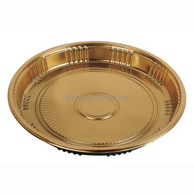 China Hot Seller Disposable Round Plastic Sushi Packaging Container for sale