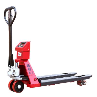 China Easy Work Mobile Wholesale Customization Operator Forklift Hand Equipment Hydraulic Pallet Truck for sale