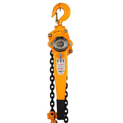 China Easy Mobile Lever Crane Lever Block Chain Hoist With 1.5 Ton Lever Block Harga Hook Customization for sale