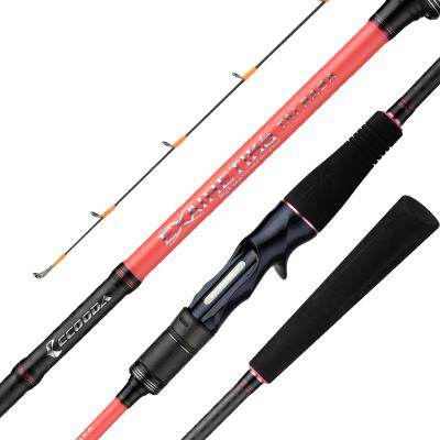 China carbon jig rubber fishing rod for sale