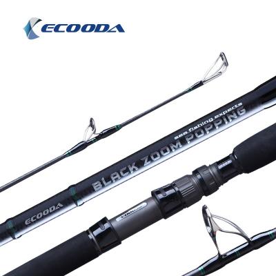 China Carbon Ecooda Deap Sea Jumping Rod Fuji Top Guides And DPS Reel Pose Jumping Fishing Rods Drag Power 32kg Jumping Rod GT for sale