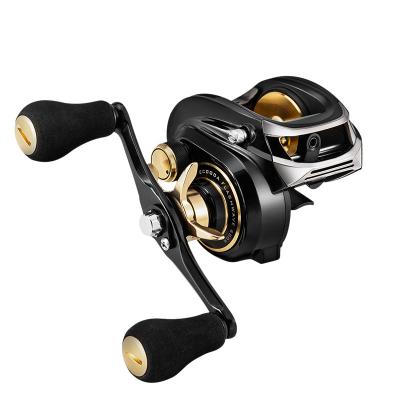 China ECOODA Metal and Aluminum Alloy Fishing Reels Saltwater Baitcast Fishing Reel Metal Drag Power 8KG for sale