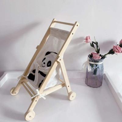 China Beautiful Modern Top Selling Wooden Baby & Doll Pram Walker for sale