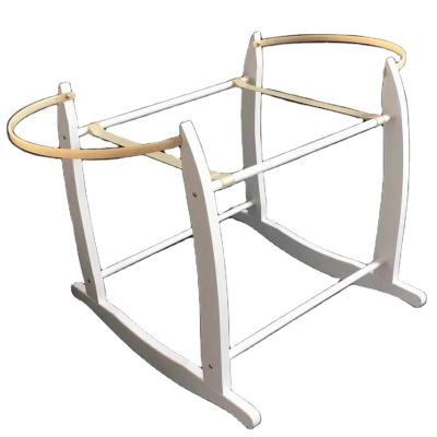 China Modern pine wood stand for the moses basket for sale