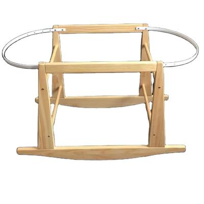 China Modern Wooden Rocking Bracket for Moses Basket for Crib Basket for sale