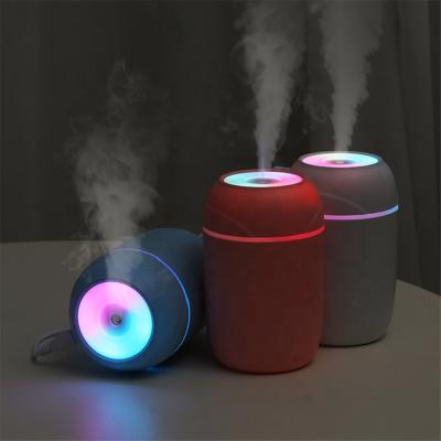 China Mini Cool Mist Portable Car Humidifier Desktop Usb Charging Mist Light Humidifier Air Humidifiers For Home for sale