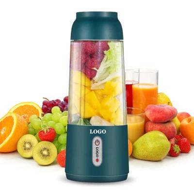 China 300ML USB Rechargeable Outdoor Portable Electric Fruit Juicer Machine Sports Picnic Mini Bottle Juicing Blender for sale