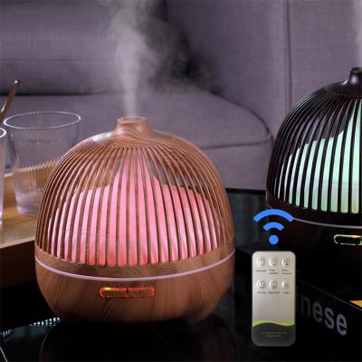 China Household Tik Tok Hot Sales Electric 550ml H2O Atmosphere Air Humidifier Atomizer Timing Remote Control Aroma Diffuser for sale