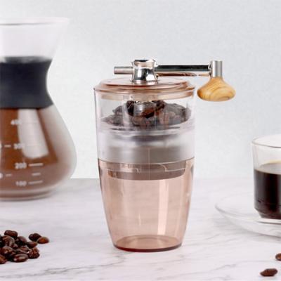 China Commercial Adjustable Arrangement Bean Hand Grinder Stainless Steel Burr Coffee Grinder of Manual and Automatic Manual Coffee for sale