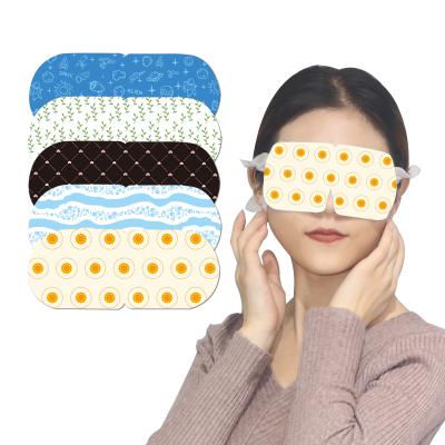 China Trendy Eye Mask Manufacturers Supply Adjustable Eye Shade Travel Steamer 100% Silk Eye Mask For Relaxing Eyes for sale