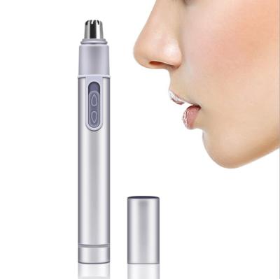 China Outdoor Portable Electric Manual Ear Nose Hair Trimmer For Men for sale