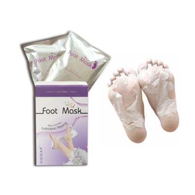 China Exfoliating& Organic Deodorization Plant Extract Exfoliate Foot Mask Foot Peel Off Mask For Foot Skin Care Mask for sale