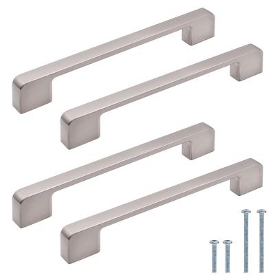 China 10pcs Modern Packing Hardware Furniture Handle Cabinet Pull Cupboard Pull Zinc Alloy Handle X01723 for sale