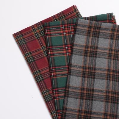 China Shrink-Resistant China supplier cotton polyester mini check poplin-dyed fabric stock alpaca twill weave fabric polyester and cotton for sale