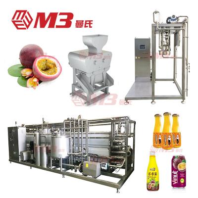 China Stainless Steel SUS304/316 M3 Newly Listed Customizable Passion Flower Hawthorn Juice Production Line Red Date Jujube Juice Processing Line for sale