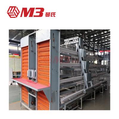 China Farms M3 2022 New Style Automatic Chicken Feeding System Poultry Battery Cages For Layers for sale