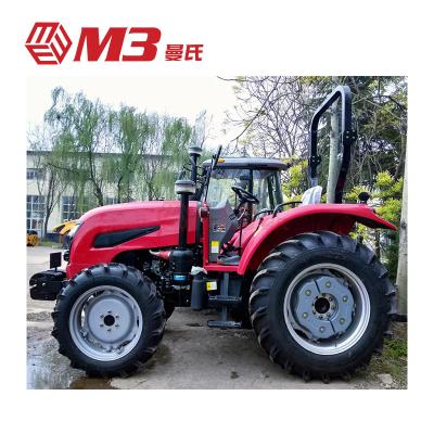 China M3 Farms Newest Good Price China Mini Farm Tractors 20 hp-220 hp four wheel agriculture tractor in cheap price for sale for sale