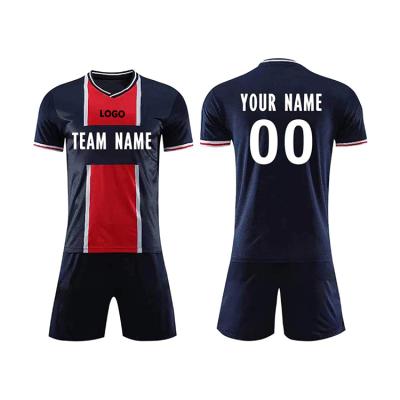 China Sets Sets Wholesale Sublimation Printed Soccer Jersey Football Training Kits Wear for sale