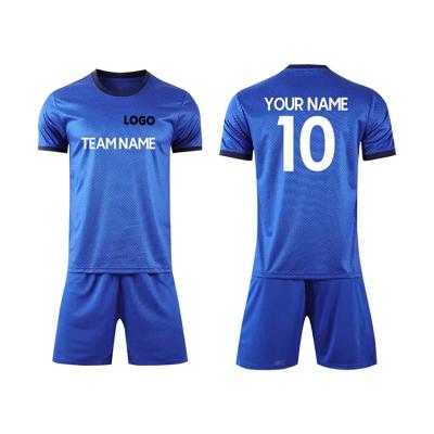 China Custom Sets Sublimation Printed Football Uniform Soccer Jersey Sets Sports Wear For Team for sale