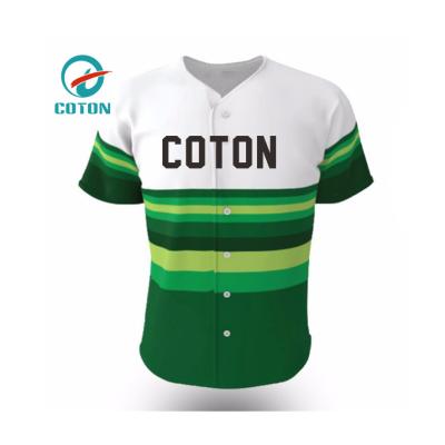 China Cheap Polyester Breathable Comfortable Breathable Mesh Spandex Sublimation Printing Baseball Tank Tops Baseball Uniforms for sale