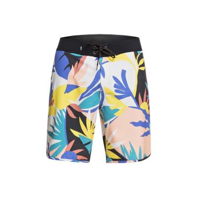 China Breathable Breathable Male Swim Shorts With Liner Swimming 4 Way Stretch Board Shorts for sale