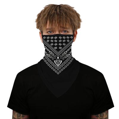 China Wholesale Polyester Outdoor Unisex Fashion Bandana Scarf Face Motorcycle Triangular Bandage BXHE-014 for sale