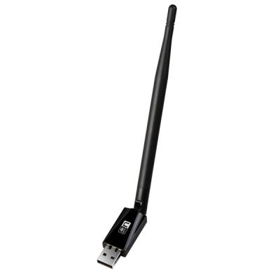 China Laptop/Desktop 150M MT7601 USB WiFi Wireless Adapter with Fixed 5dBi Antenna for sale