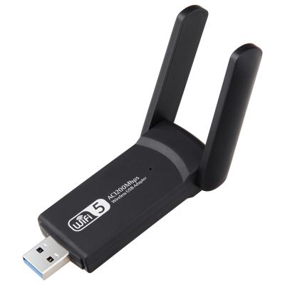 China Destop/Antenna OEM 802.11AC 1200Mbps Realtek RTL8812 USB WiFi USB 3.0 Wireless Adapter Laptop/Table pc/Service for sale