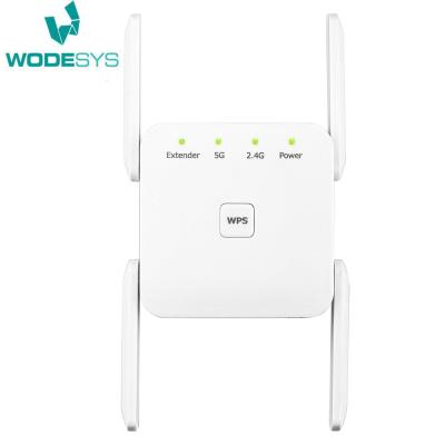 China 802.11AC 1200Mbps Long Range Dual Band Wireless WiFi Repeater/Access Point Signal Booster WD-R1203U for sale