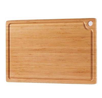 China Sustainable Bamboo Cutting Board Kitchen Chopping board Large bamboo Board with Juice Groove OEM&ODM Support for sale