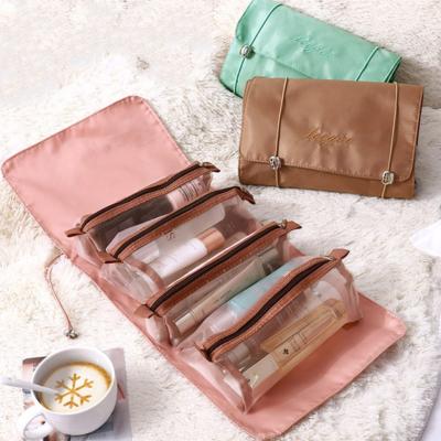 China Fashion New Removable Parts Portable Hanging Makeup Bag Cosmetic Organizer for sale