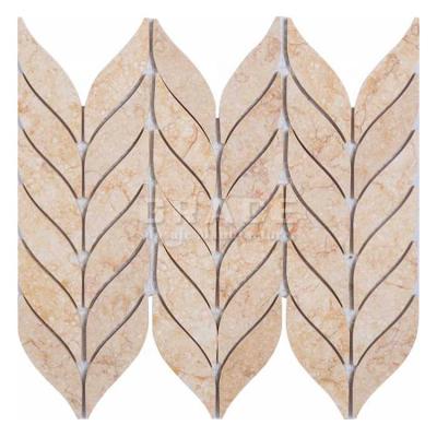 China Hotel Stone Marble Mosaic Bedroom Null Wall Art Decor Flooring Tile Indoor Tiles for sale