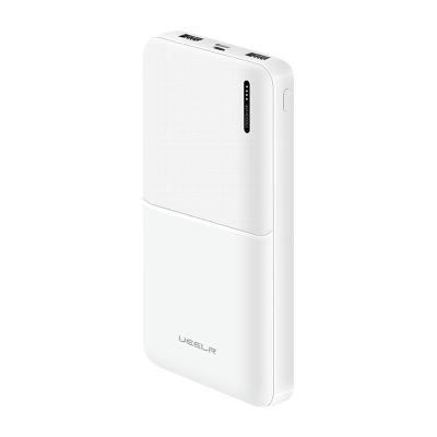 China Slim Portable Dual USB Fast Charge Support Output 10000mAh Power Bank for sale