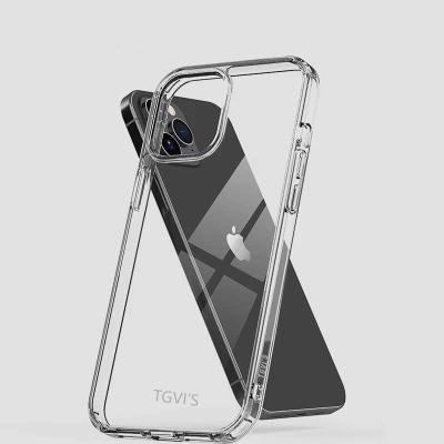 China Shockproof Suitable for Airbag Transparent Shockproof Anti-fall Four-corner Case iPhone 13 Mobile Phone Cover Device for sale