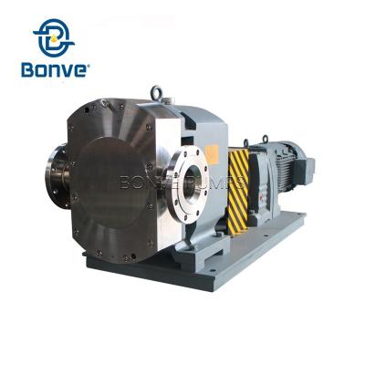 China Biofuel Industry Ningbo Bonve SS316L Rotary Rotor Lobe Pumps Environmental Protection Pump For Sewage Sludge Chemicals Slurries for sale