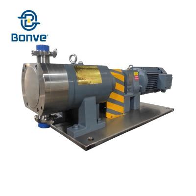 China Food and beverage industry CIP backed stainless steel impeller pump for molasses food grade transfer syrup pump for sale