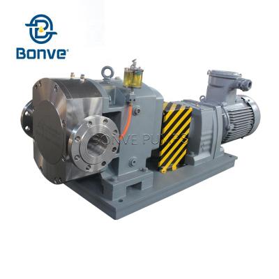 China Biofuel Industry High Pressure Rotary Lobe Pump To 1.2Mpa Alcohol Pump Asphalt Pump for sale