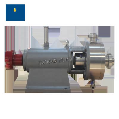 China Liquid rotor stator mixer with double face mechanical seal can have cooling device or thermal insulation 380V for sale