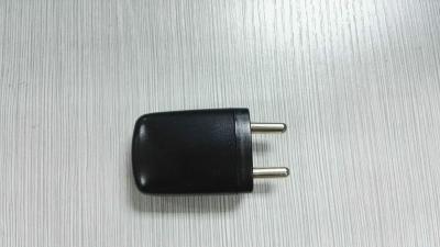 China BIS USB Port 5V 500mA Cellphone / Smartphone Mobile Charger With Black Pc Housing for sale