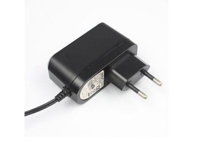 China 10W Switching Power Adapter with 2468 DC Charging Cable , European Plug Adapter for sale