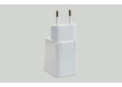 China 100V / 240V ABS White Samsung Cell Phone Charger With USB Port for sale