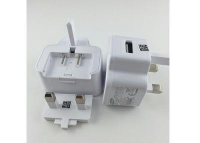 China White UK  Plug Samsung Cell Phone Charger , Charger Original Samsung for sale