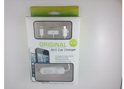 China 4 IN 1 Retractable Micro Usb Charger With Micro 5Pin , Retractable Ipad Charger for sale