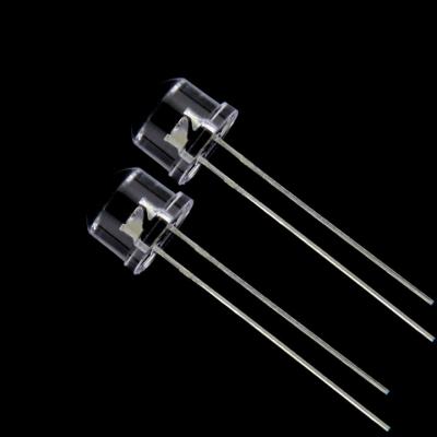 China 150mA 3.0V - 3.6V 0.5w 8mm white LED , Straw Hat LED Diodes for Spotlight for sale