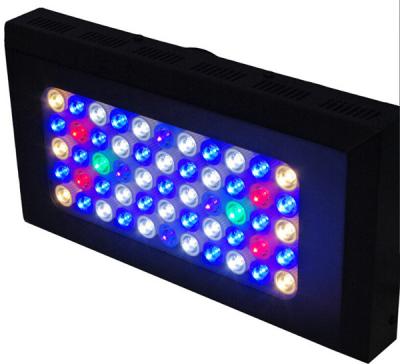 China 8250LM underwater reef 165w dimmable led aquarium lights of 3w Bridgelux Chip for sale