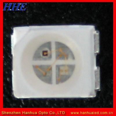 China PLCC2 0.06W 20mA Multi-Color RGB SMD LED 3528 LED Diode for Sign Board for sale