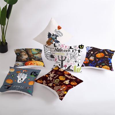 China New Border Halloween Pillow Cover Office Cushion Cover Living Room Sofa Decoration Anti-static Pillow Cover for sale