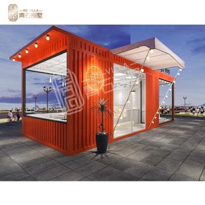 China Modern mobile container homes made in china prefab container bar for sale