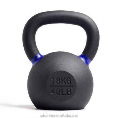 China High Quality Eco-friendly Cast Iron Vinyl Kettlebell Fitness Kettle Bell for sale